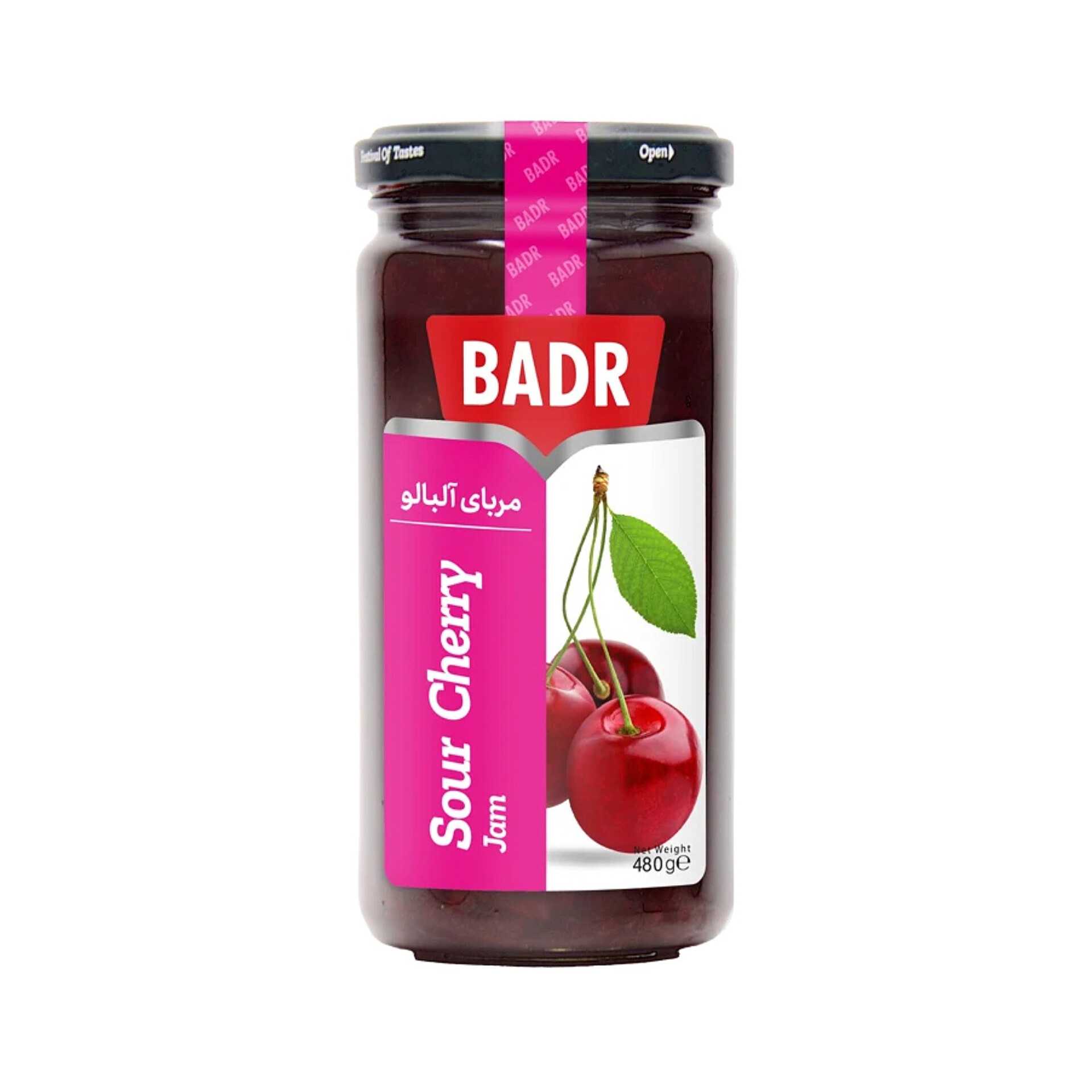 مربا آلبالو 480 گرمی (بدر)