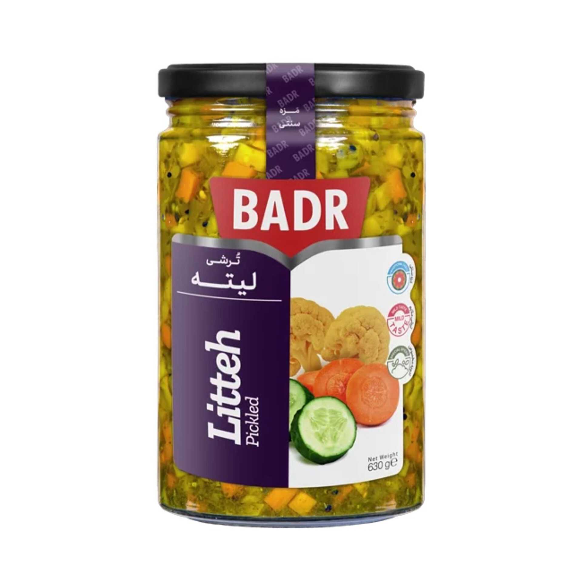 ترشی لیته 630 گرمی (بدر)