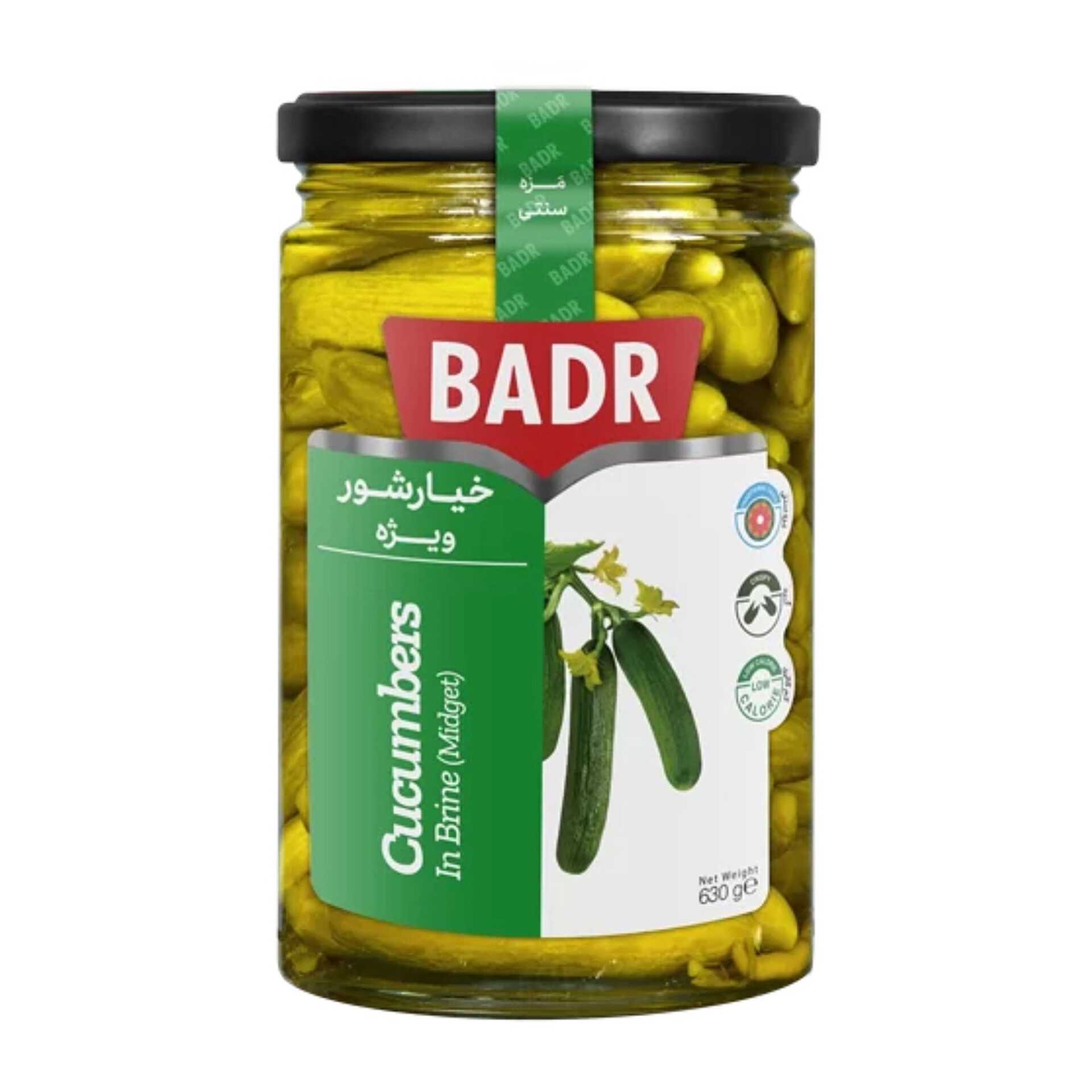 خیارشور ویژه 630 گرمی (بدر)